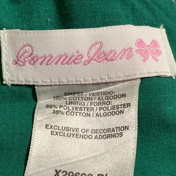 LAST CHANCE- 2T Poinsettia corduroyed Holiday Dress with “undies” - Picture 10 of 11